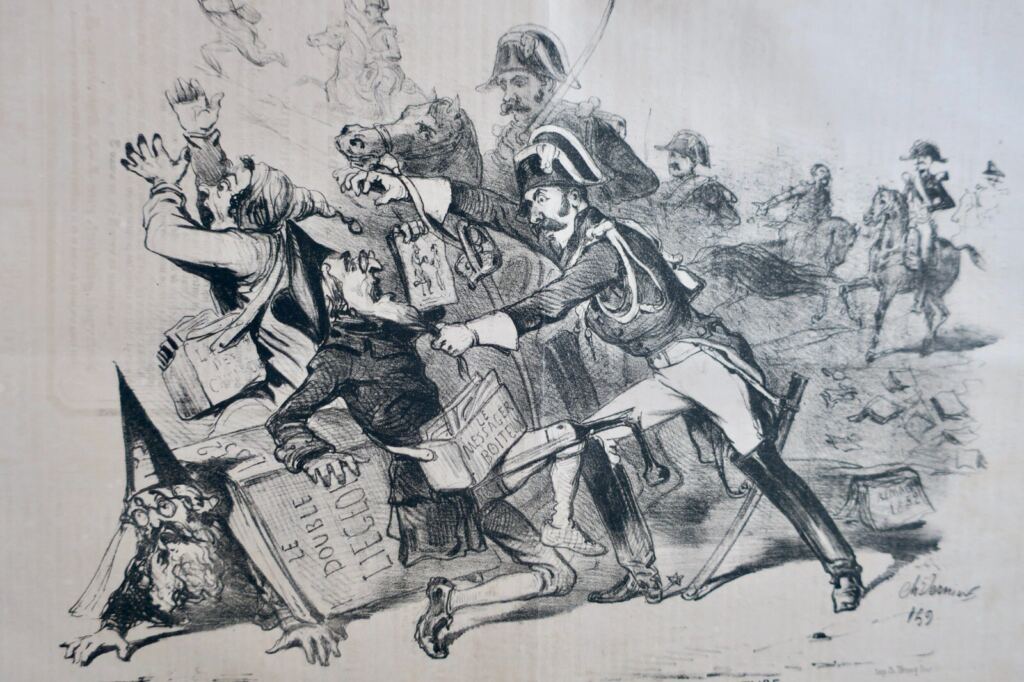 French satirical journal, July-December 1851
