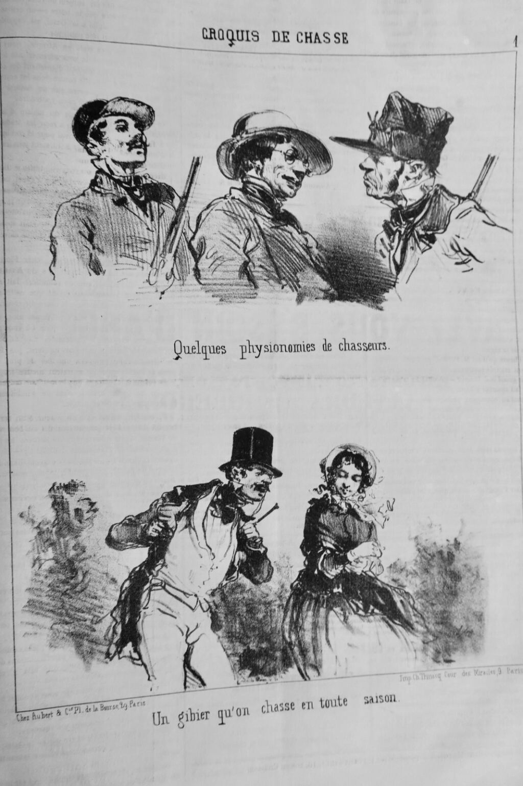 French satirical journal, July-December 1851