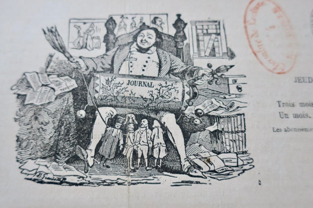 French satirical journal, July-December 1851