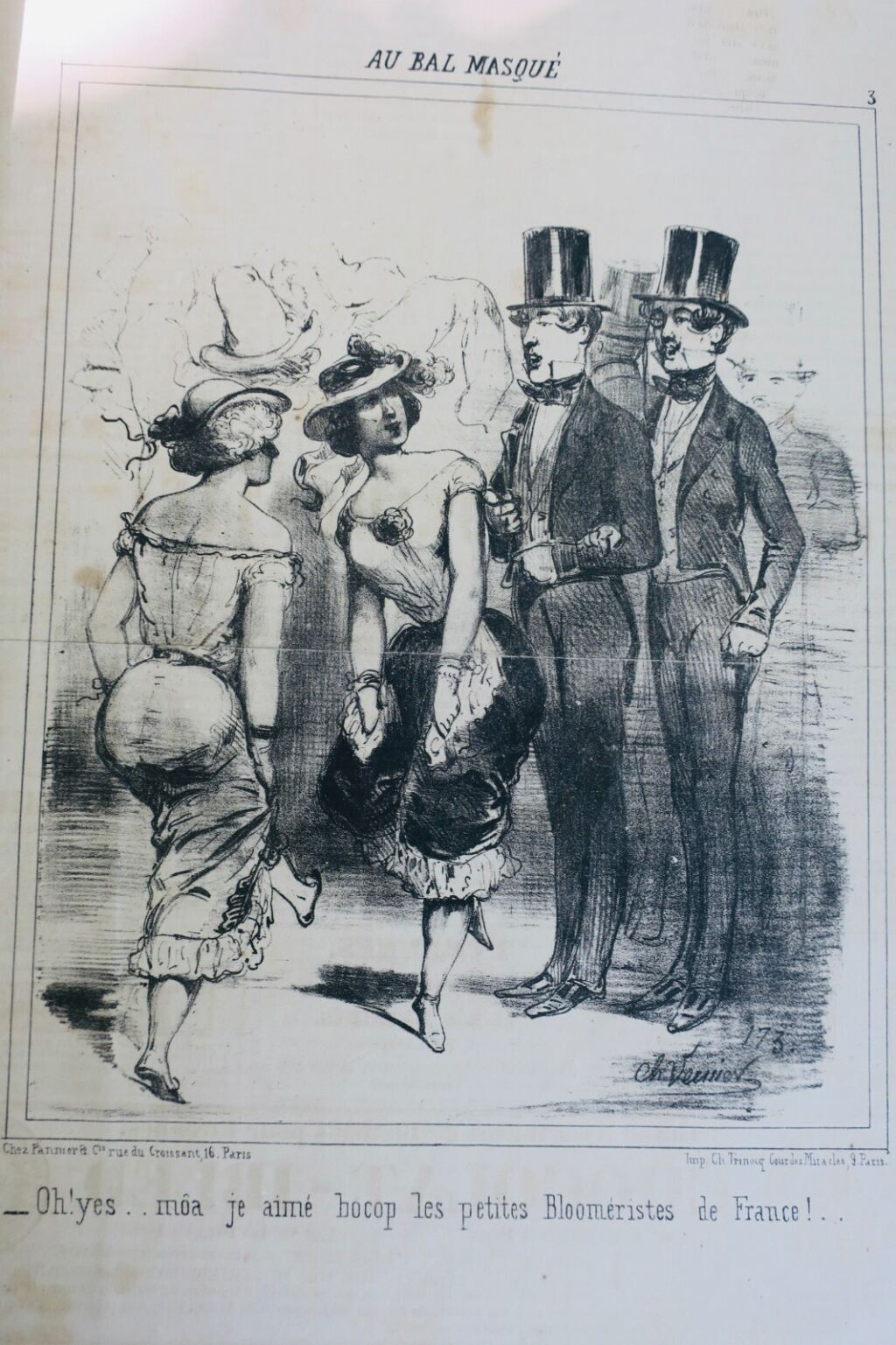 Satirische Illustrationen von 1851
