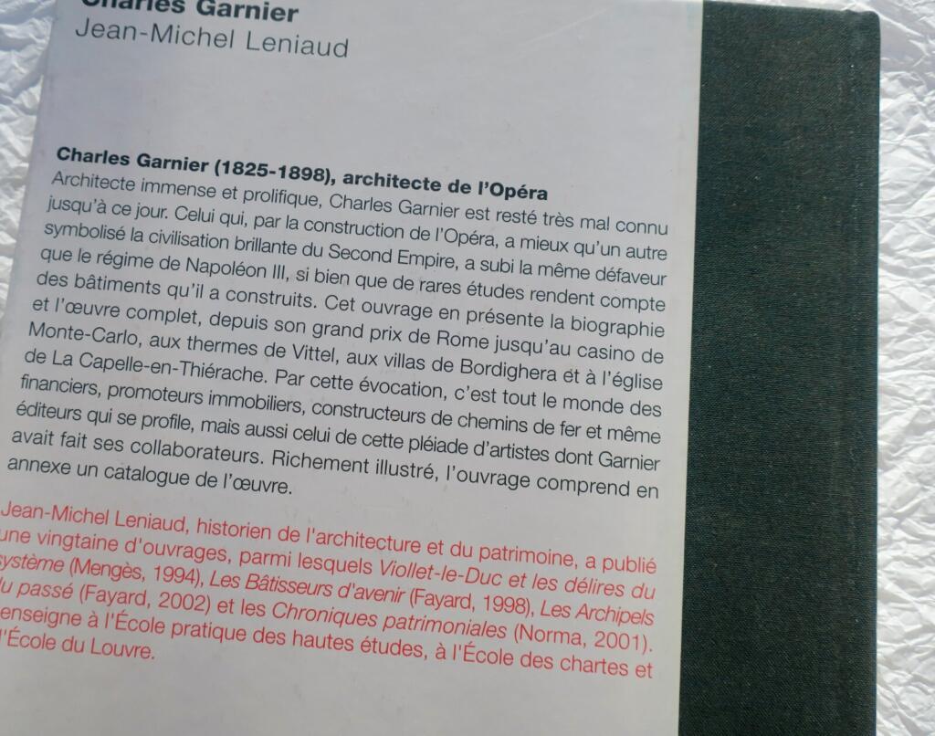 Architectural insights of Garnier