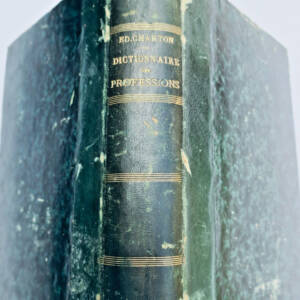 CHARTON Dictionnaire des Professions ou Guide pour le choix.. 1880