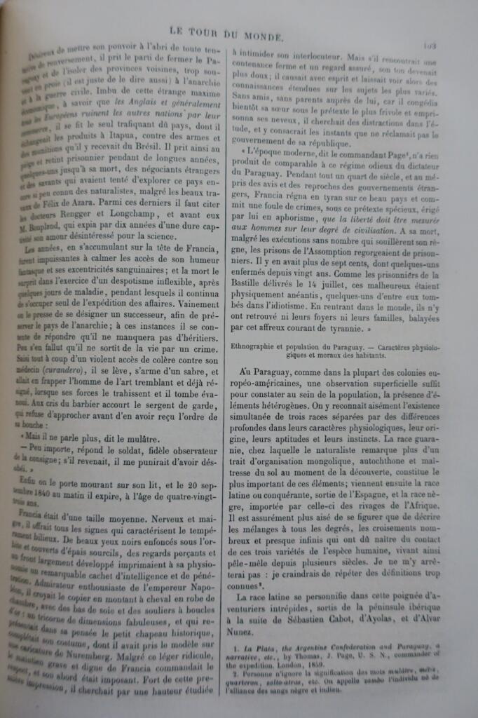 1861年的旅行日志