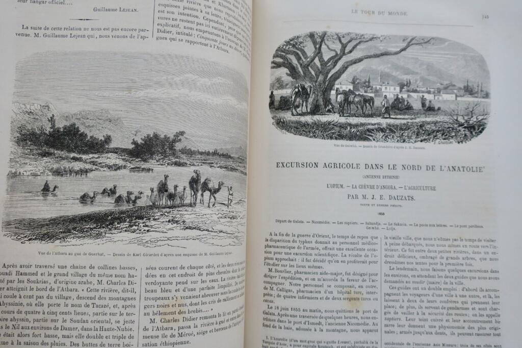 Travel journal from 1861
