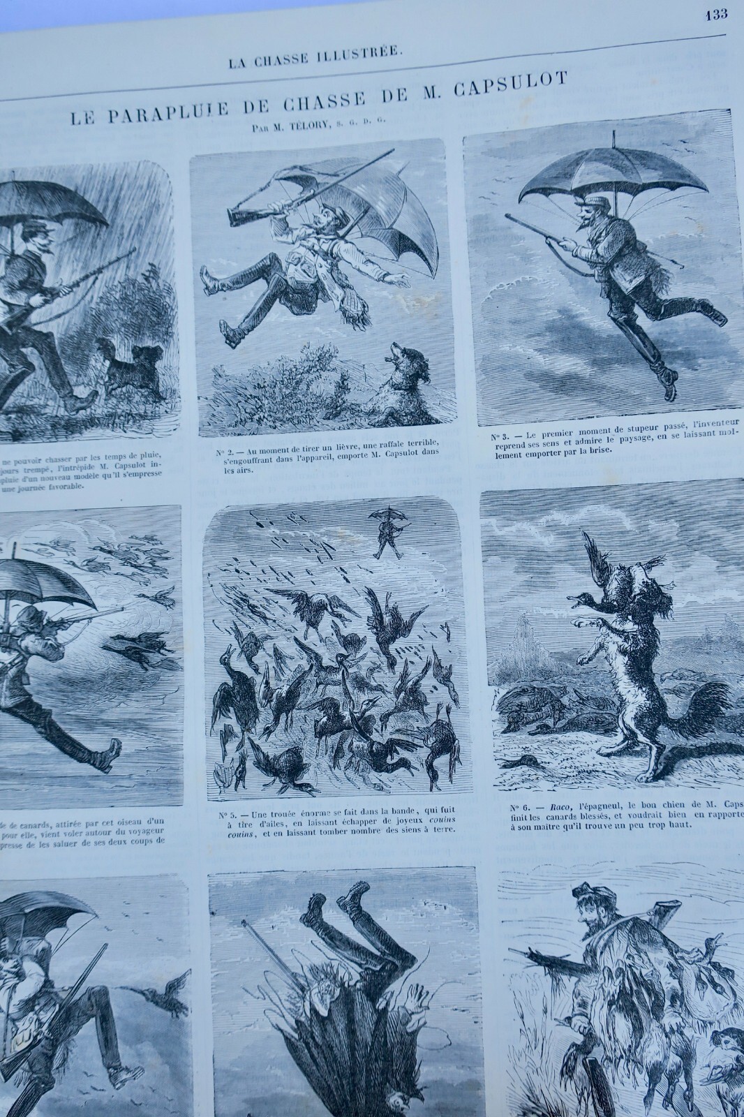 Chasse illustrée - Journal des chasseurs et de la vie à la campagne 1872-73 – Image 9