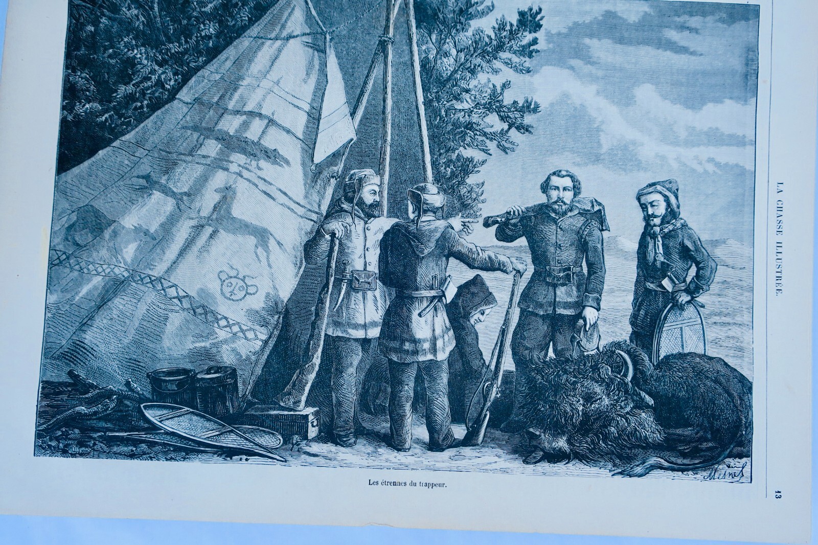 Chasse illustrée - Journal des chasseurs et de la vie à la campagne 1872-73 – Image 4