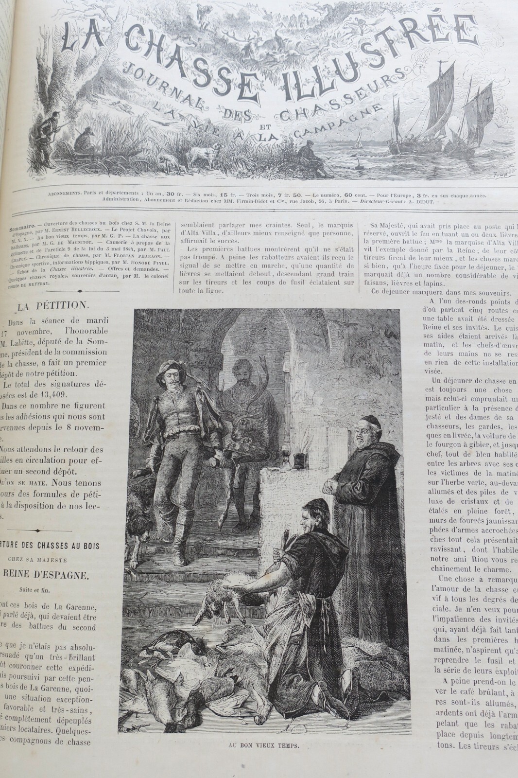 Chasse illustrée - Journal des chasseurs et de la vie à la campagne 1880 – Image 7