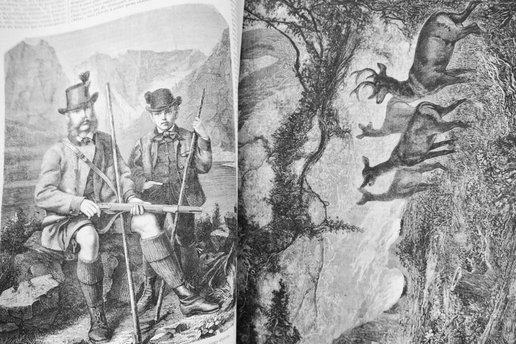 Illustrierte Jagdzeitschrift - Vergnügungen von Hof und Schloss 1867
