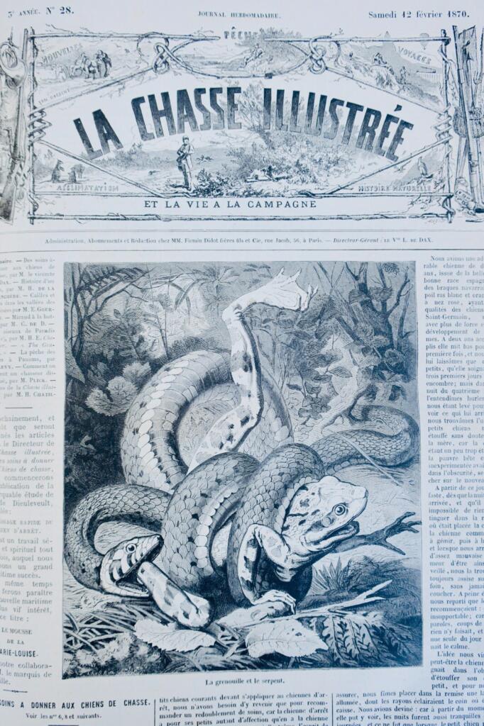 Chasse illustrée – Journal des plaisirs de la ferme et du château 1869-1870
