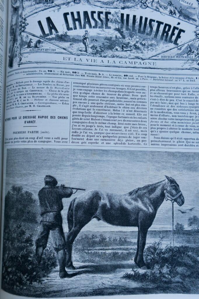 Chasse illustrée – Journal des plaisirs de la ferme et du château 1869-1870
