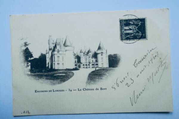 Chateau in Bort near Limoges