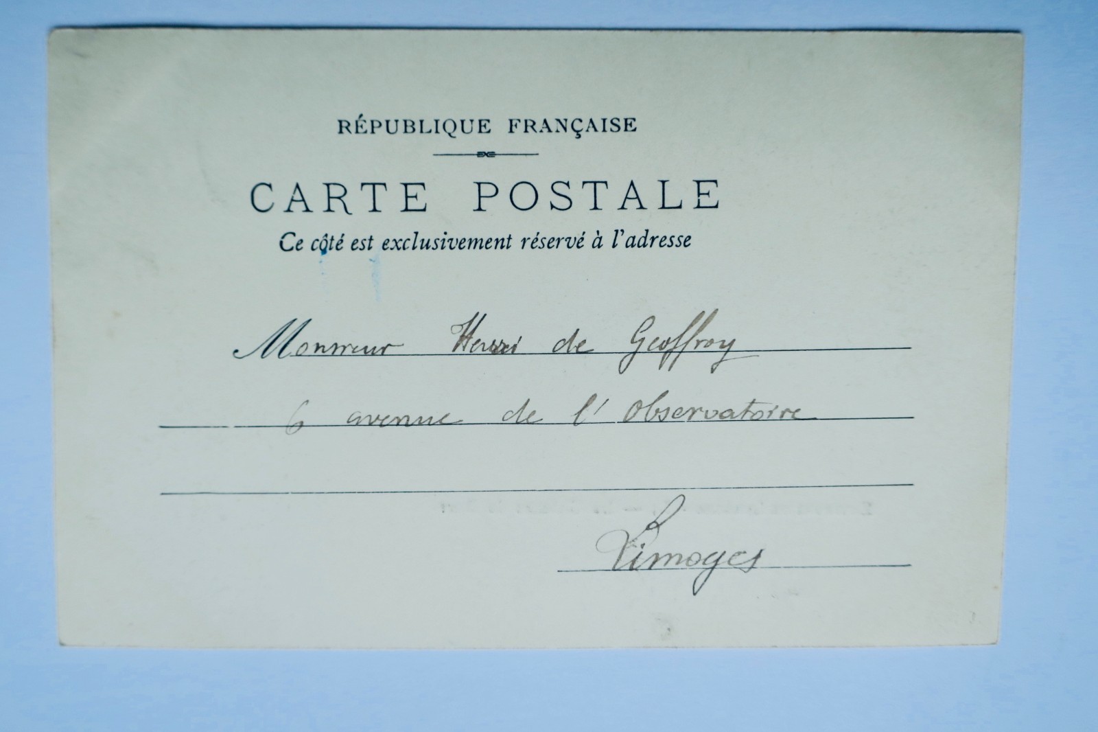 Chateau in Bort near Limoges<span class="lla-card-orig-wrap"><span class="lla-card-orig">❦ château de Bort environ de Limoges 1901</span></span> - La Librairie Antique