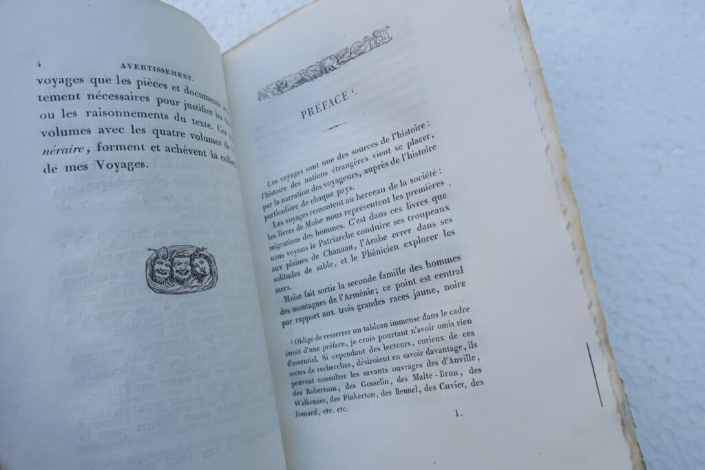 CHATEAUBRIAND (Le Vicomte de) Voyage en Amérique 1833