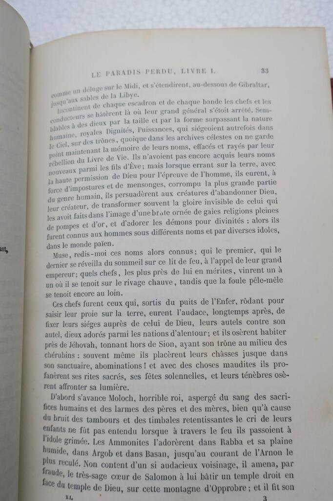 CHATEAUBRIAND paradis perdu