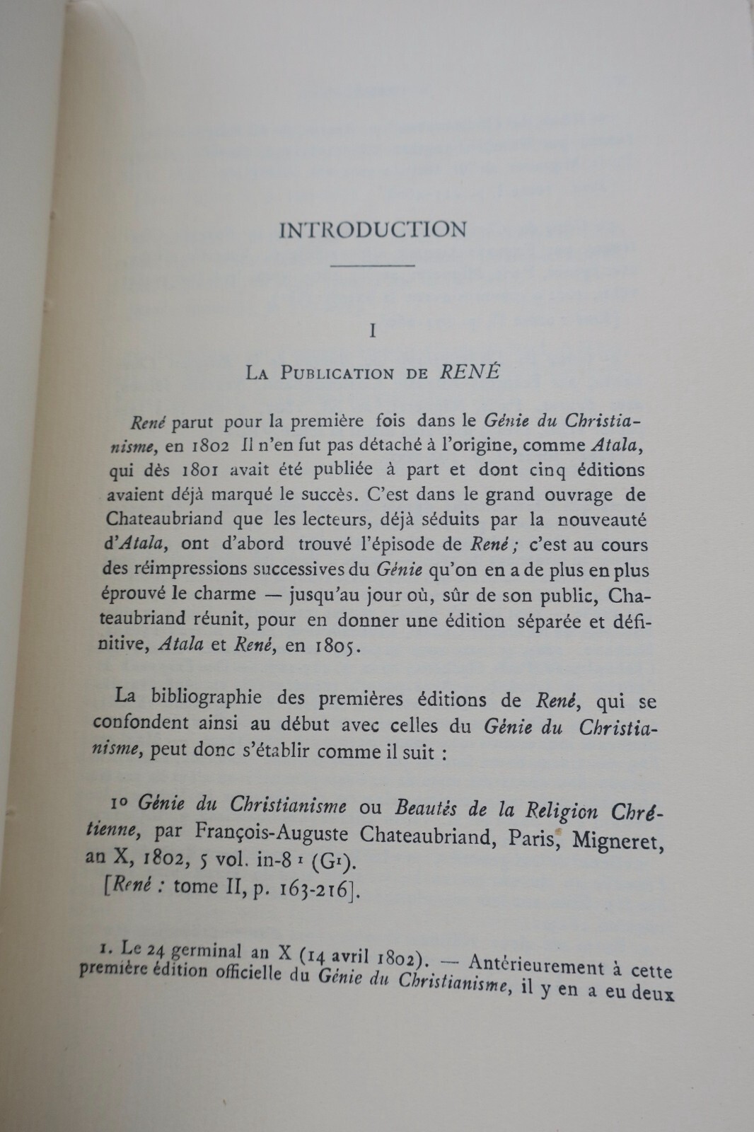 René by Chateaubriand: Critical Edition 1935 - Image 5