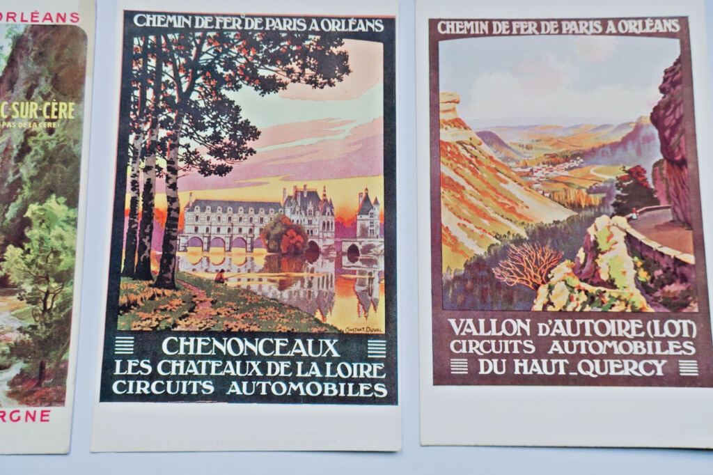 フランスの鉄道路線と遠足