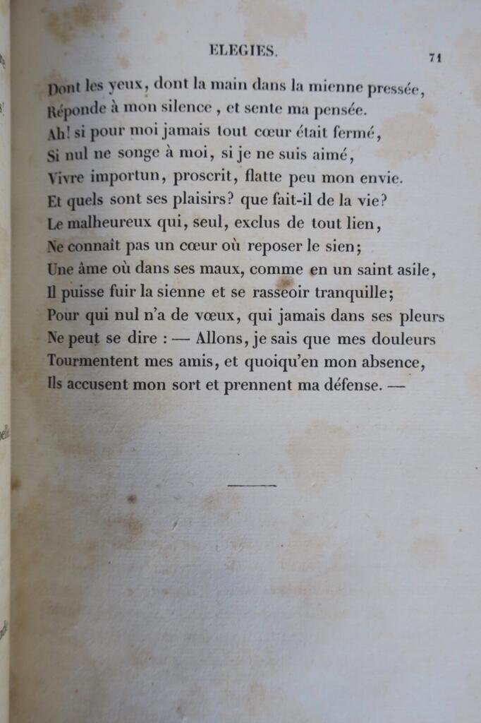 Chénier Poésies posthumes et inédites.1833