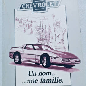 CHEVROLET UN NOM... UNE FAMILLE.... JACQUES CHEVALLEY 1992