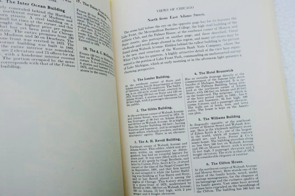 Chicago RANDALL History Development of the Building Construction In CHICAGO 1949
