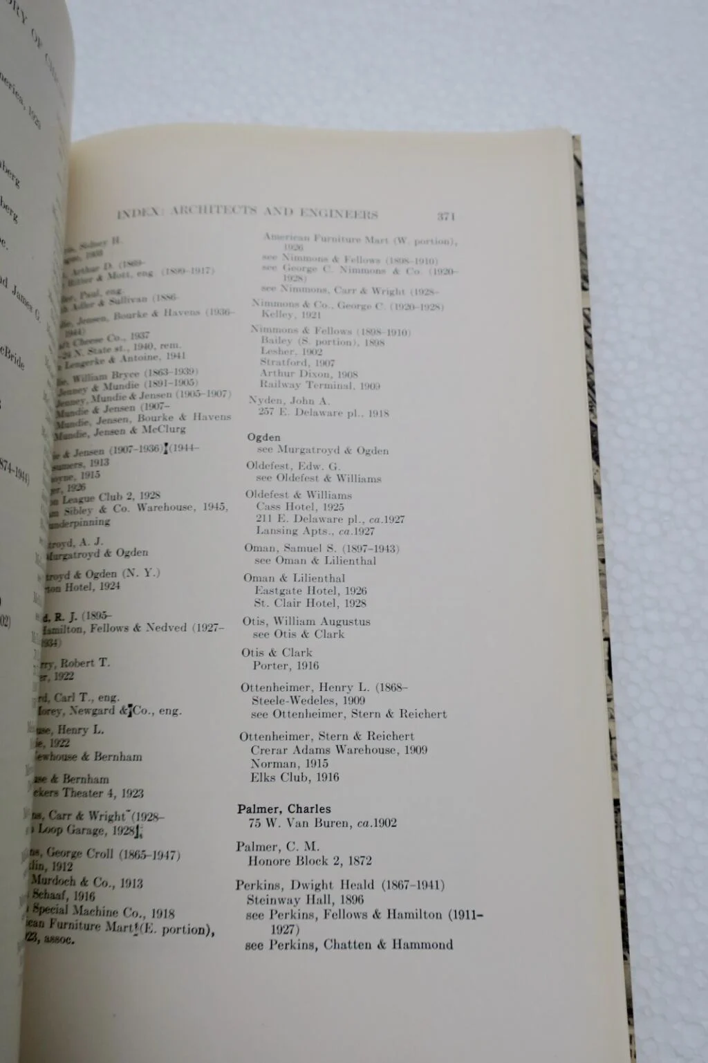 Chicago RANDALL History Development of the Building Construction In CHICAGO 1949