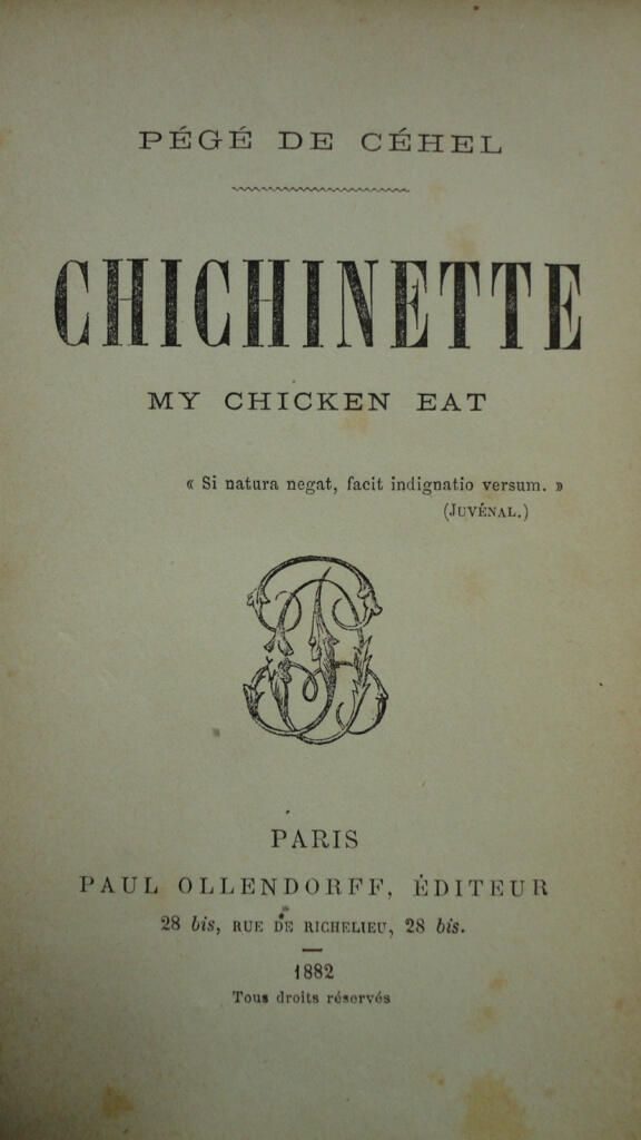 A Chicken's Tale and Adventures