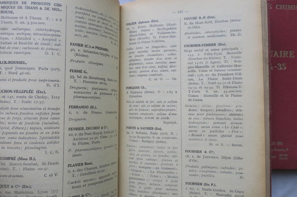 Rare chemistry industry directory