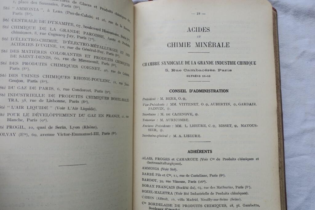 Rare chemistry industry directory