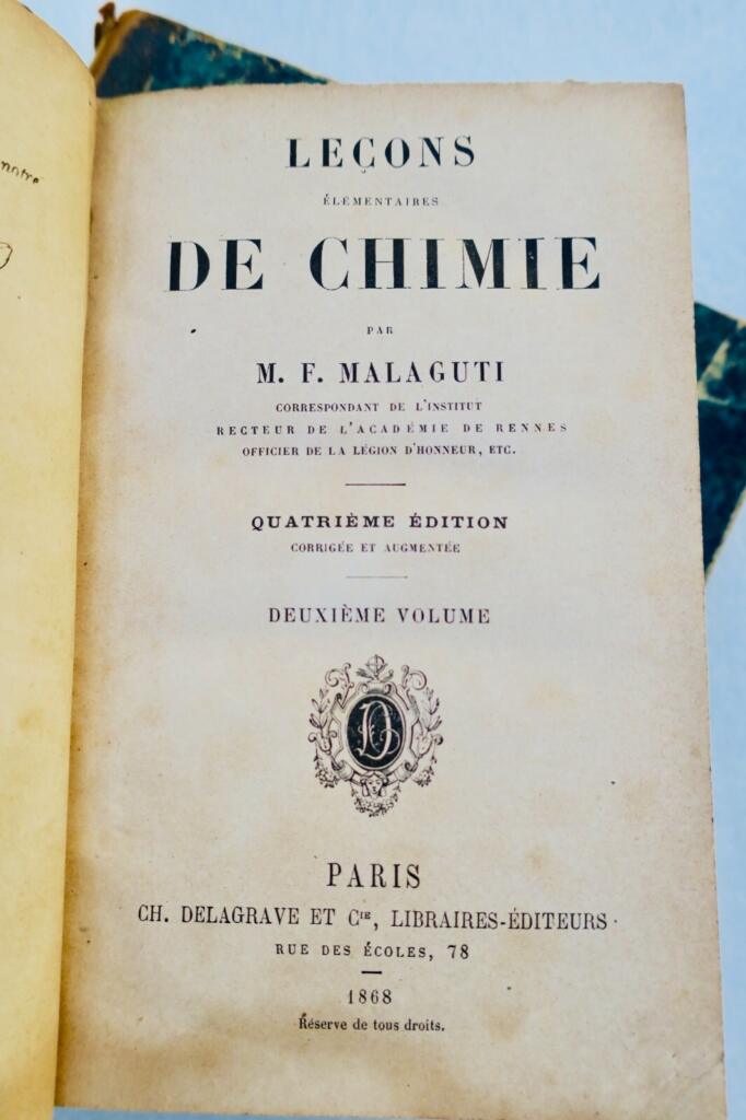 Elementary Chemistry Lessons