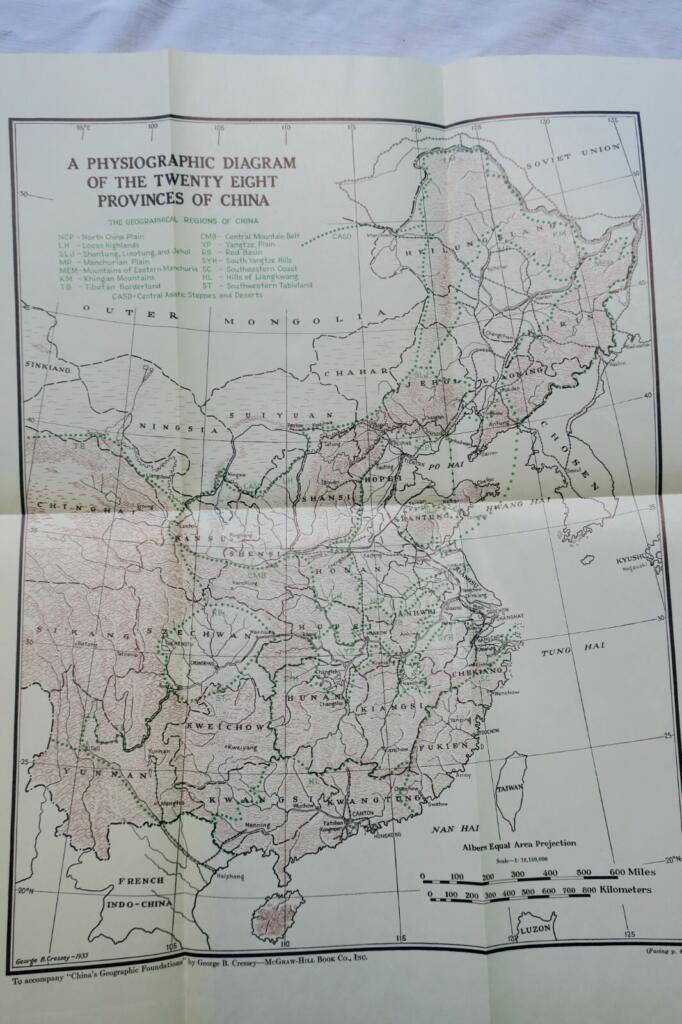 Eine Studie über Chinas Geographie