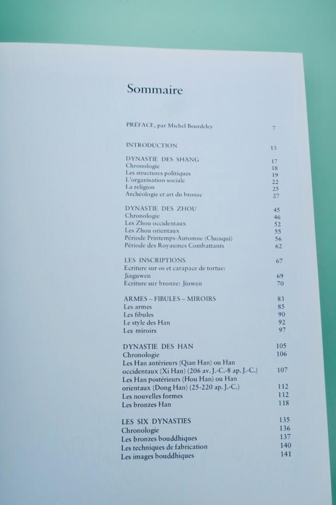 Chine Les bronzes chinois. Le guide du connaisseur