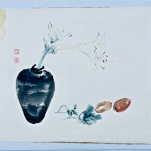 Chine peinture originale