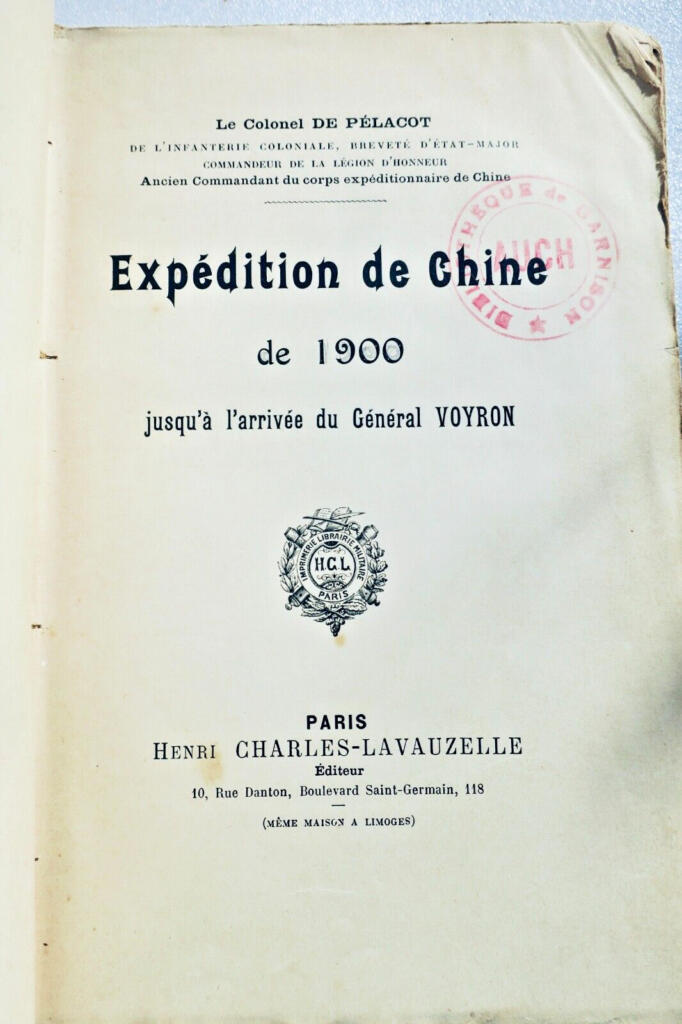 Historischer Bericht über die China-Expedition von 1900