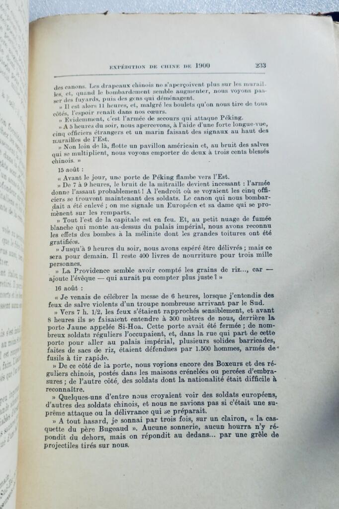 Historischer Bericht über die China-Expedition von 1900