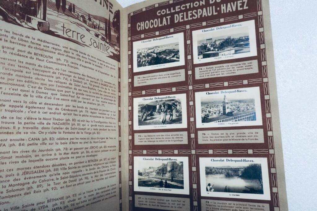 Photo album of Delespaul-Havez chocolate