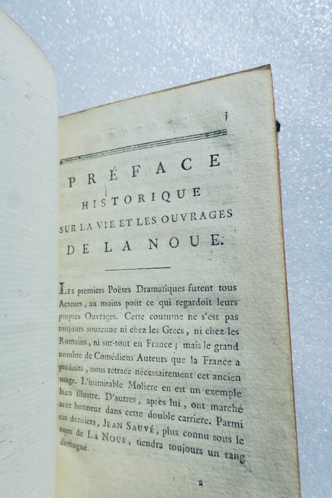 Choix de pièces de théâtre de la Noue 1787 – Image 3