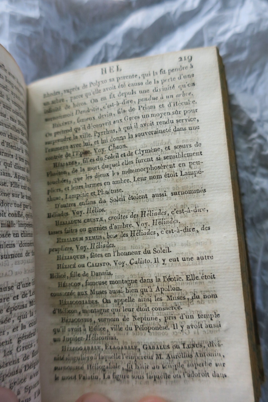 Chompré Dictionnaire abrégé de la Fable, pour l'intelligence des poëtes..1824 – Image 5