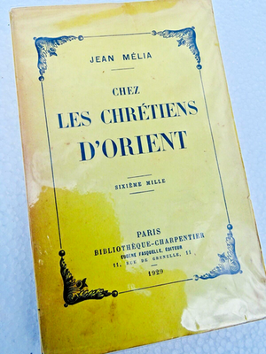 Christians D'Orient 1929