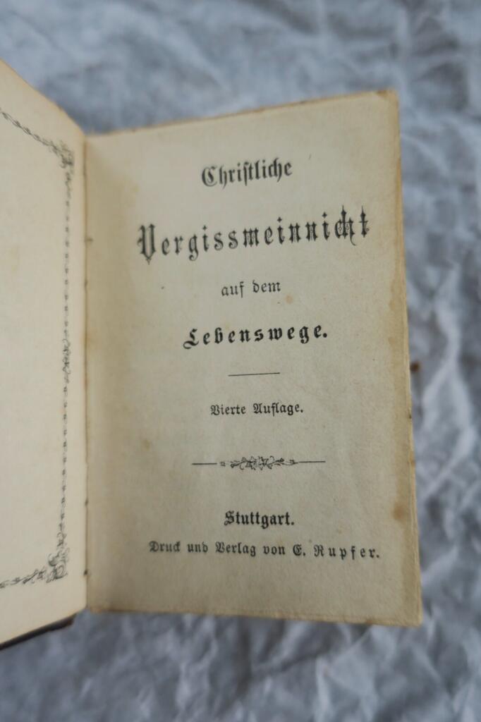 Christliches Vergißmeinnicht