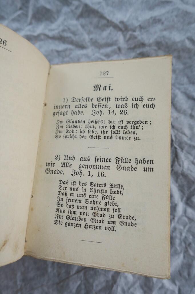 Christliches Vergißmeinnicht