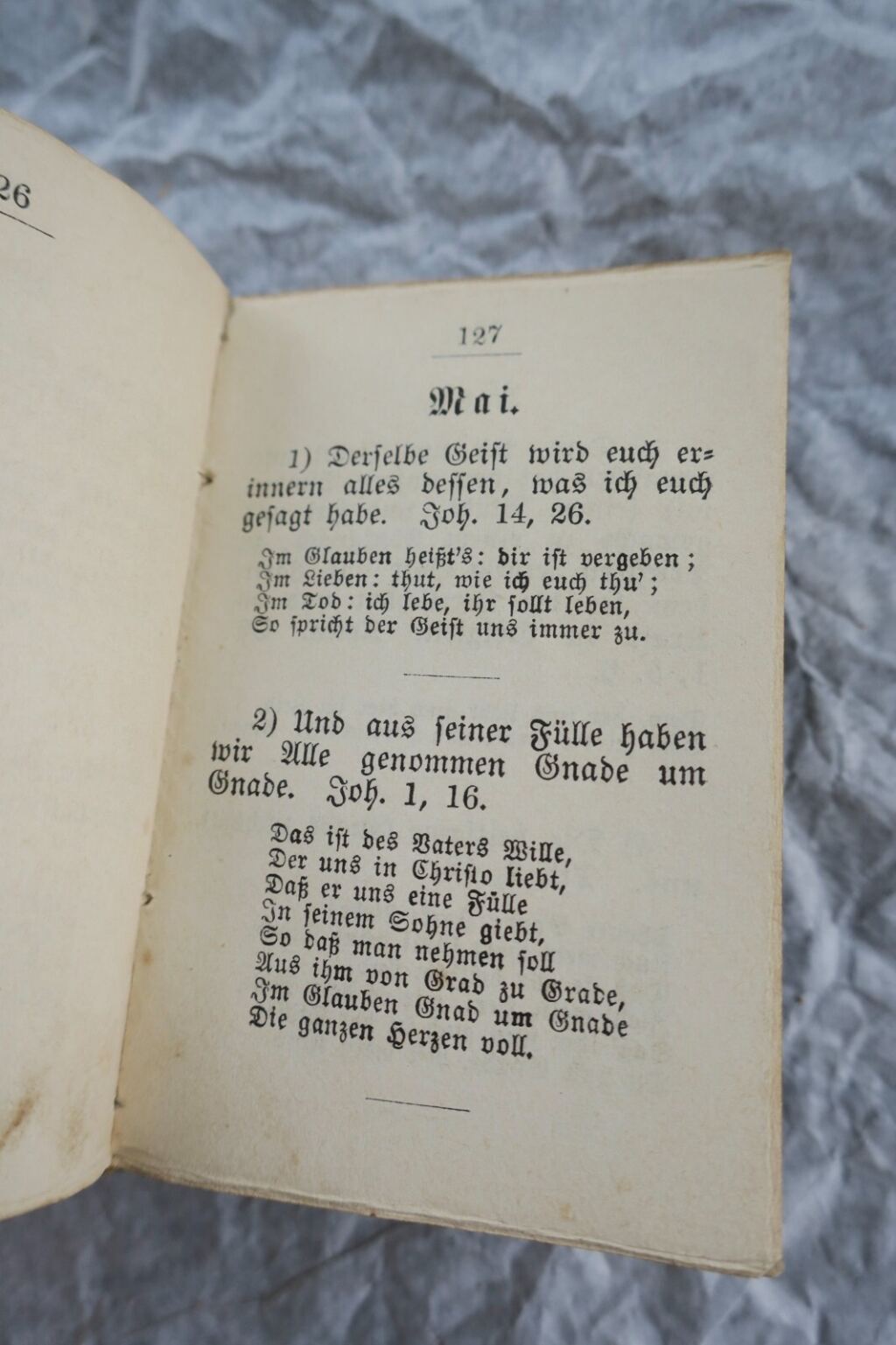 Christliche Vergißmeinnicht Ausgabe