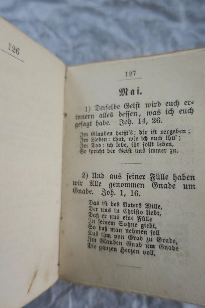 Christliches Vergißmeinnicht