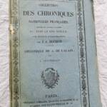 Chronique de J. de Lalain / Chastellain / Buchon