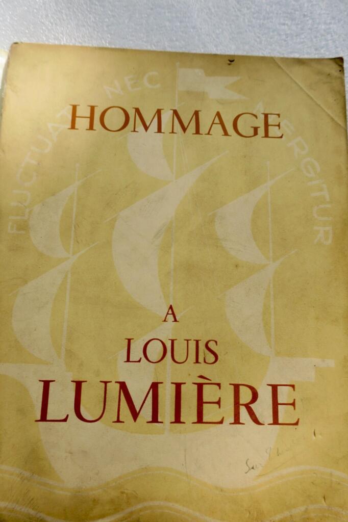 Cinema Hommage à Louis Lumière – Ville de Paris Musée Galliéra 1935