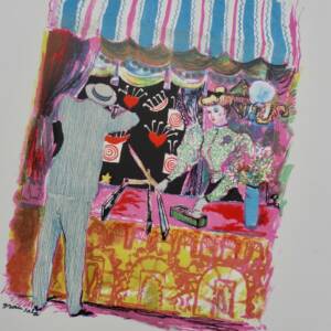 cirque MOUREY Fêtes foraines de Paris. Lithographies originales GRAU SALA
