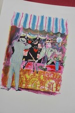 cirque MOUREY Fêtes foraines de Paris. Lithographies originales GRAU SALA