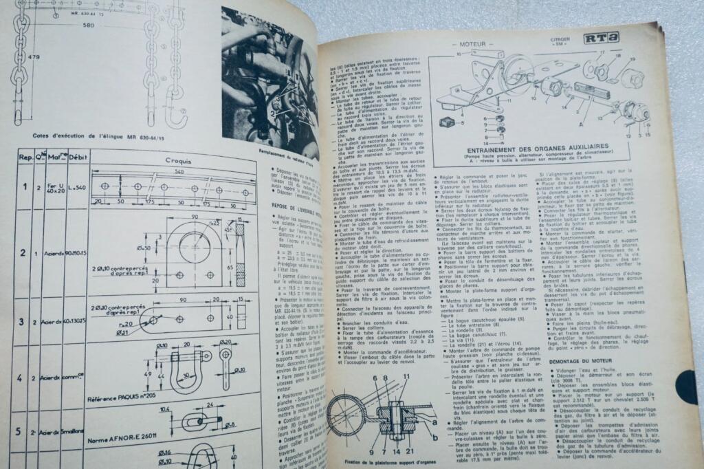 Citroën SM Technical Workshop Manual