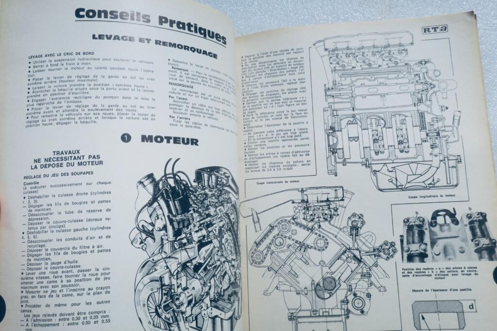 Citroën SM Technical Workshop Manual