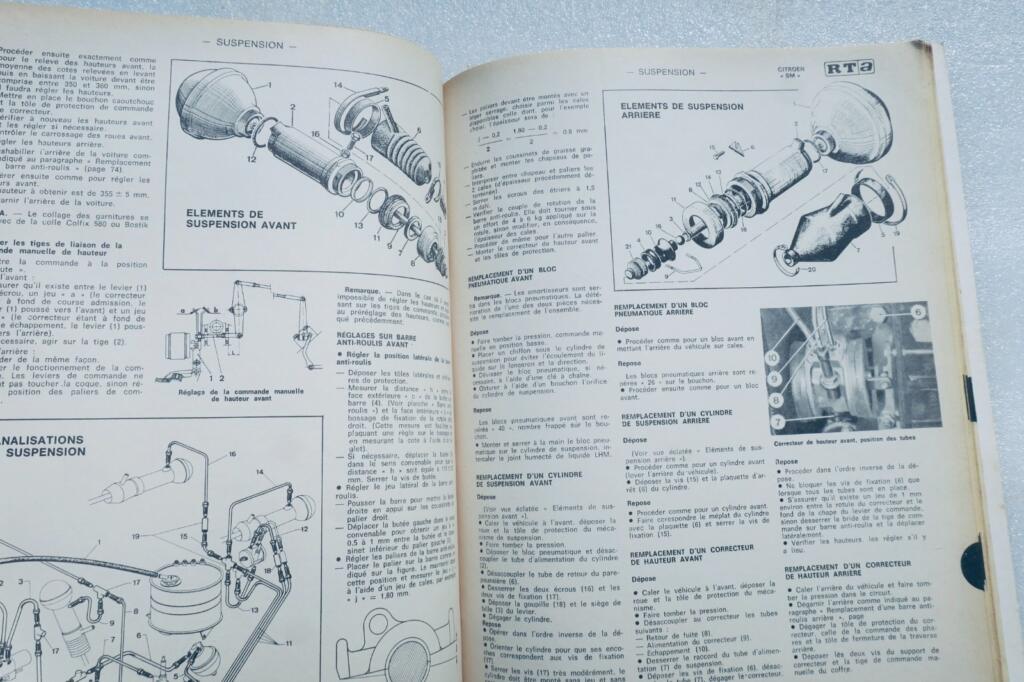 Citroën SM Technical Workshop Manual