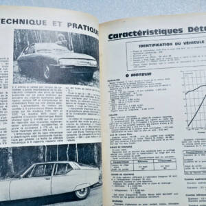 雪铁龙SM技术汽车杂志 第316期 1972年9月