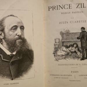 CLARETIE Le prince Zilah. Roman Parisien. Illustrations de L. Tinayre.